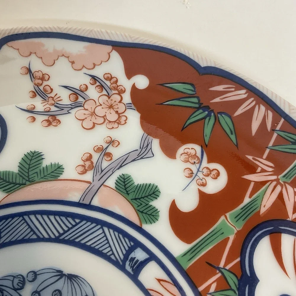 Georges Briard Heirloom Fine China Dinner Plates Vintage‎ Asian Oriental 10.25